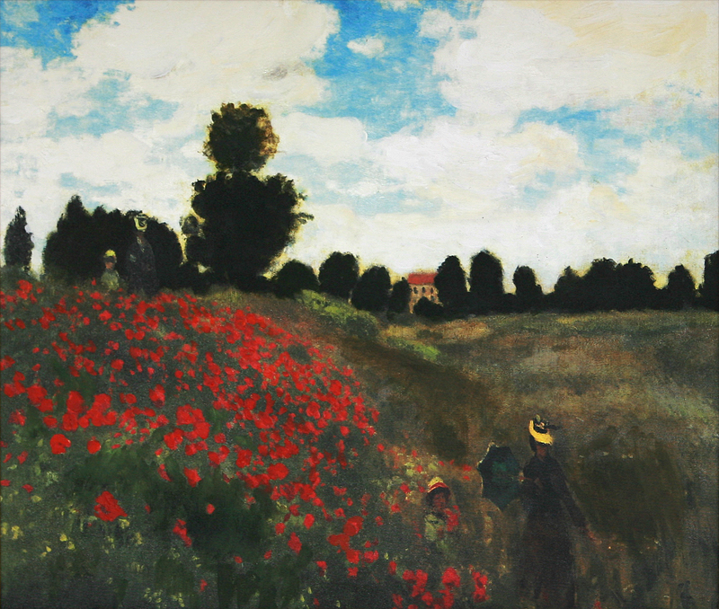 아르장퇴유의 개양귀비꽃 [Les Coquelicots:environs d'Argenteui